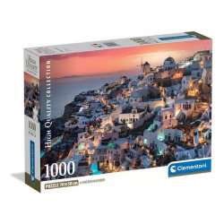 Clementoni puslespil 1000 brikker - CB HQC Shades Santorini