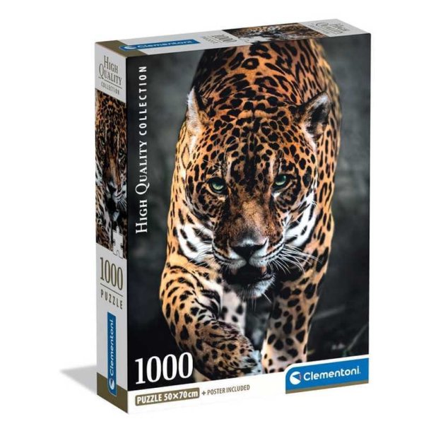 Clementoni puslespil 1000 brikker - CB HQC Walk of the Jaguar
