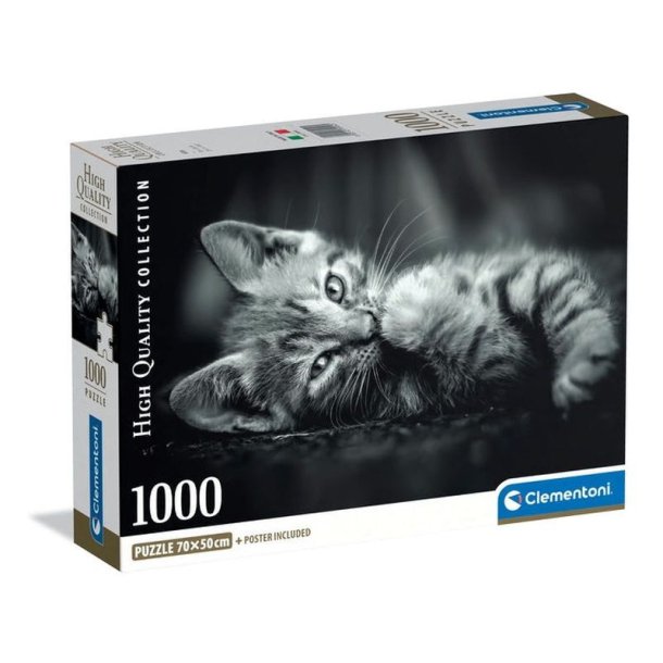 Clementoni puslespil 1000 brikker - CB HQC Kitty