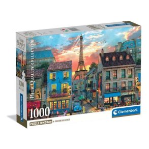 Clementoni puslespil 1000 brikker - CB HQC Streets of Par