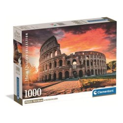 Clementoni puslespil 1000 brikker - CB HQC Roman Sunset