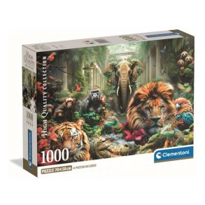Clementoni puslespil 1000 brikker - CB HQC Mystic Jungle