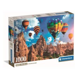 Clementoni puslespil 1000 brikker - CB Balloons In Cappadocia