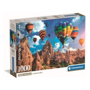Clementoni puslespil 1000 brikker - CB Balloons In Cappadocia