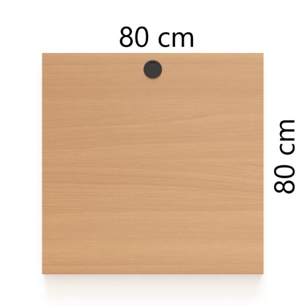 ConSet Bordplade 80x80 - B�g - Rektangul�r
