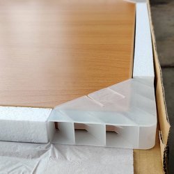 ConSet Bordplade 120x60 - B�g - Rektangul�r