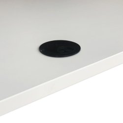 ConSet Bordplade 120x80 - Hvid - Rektangul�r