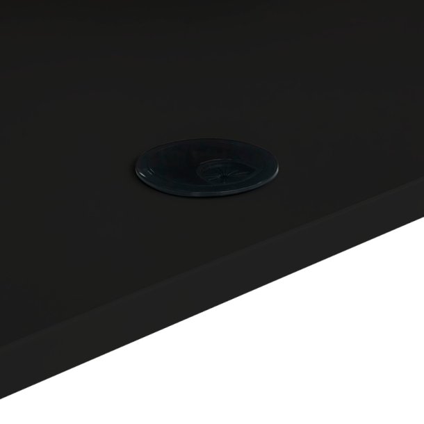ConSet Bordplade 140x80 - Sort - Rektangul�r