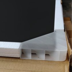 ConSet Bordplade 160x80 - Sort - Rektangul�r