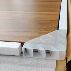 ConSet Bordplade 160x80 - Valn�d - Rektangul�r