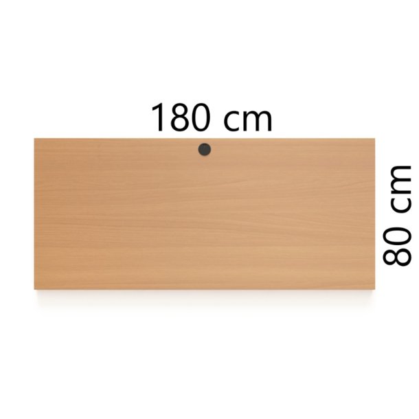 ConSet Bordplade 180x80 - B�g - Rektangul�r