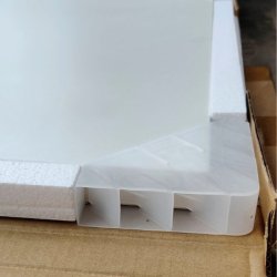 ConSet Bordplade 180x80 - Hvid - Rektangul�r