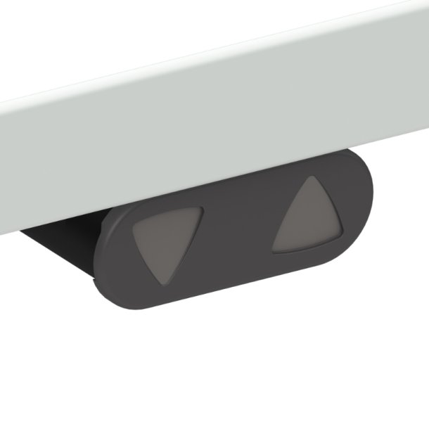 ConSet H�ve S�nkebord 160x80 - 501-39 - Hvid bordplade - v�gmonteret hvidt stel
