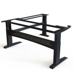 ConSet H�ve/S�nke Hj�rnestel 501-11 - 196-196 cm - Sort