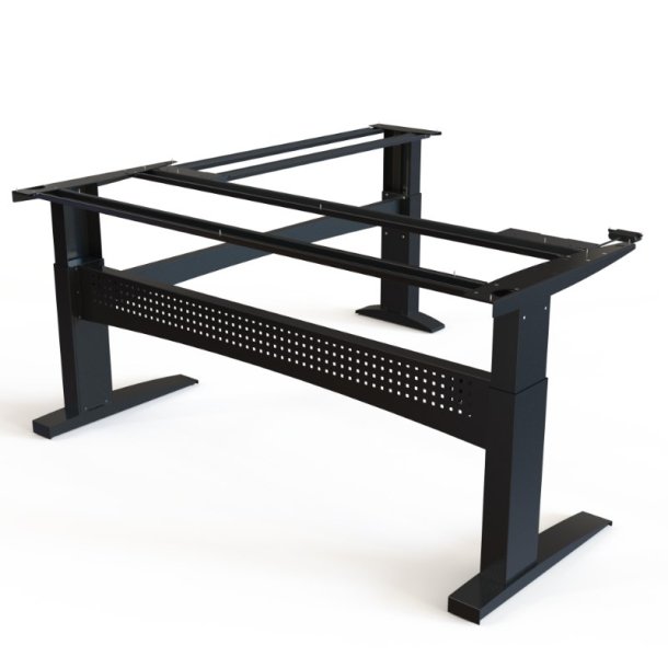 ConSet H�ve/S�nke Hj�rnestel 501-11 - 196-196 cm - Sort