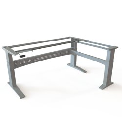 ConSet H�ve/S�nke Hj�rnestel 501-11 - 196-156 cm - S�lv