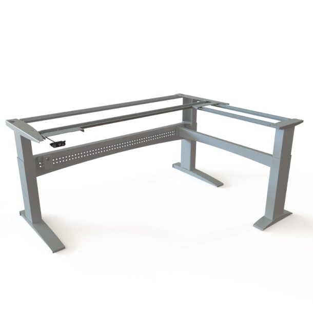 ConSet H�ve/S�nke Hj�rnestel 501-11 - 196-156 cm - S�lv