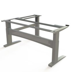 ConSet H�ve/S�nke Hj�rnestel 501-11 - 196-156 cm - S�lv