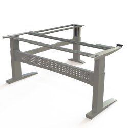 ConSet H�ve/S�nke Hj�rnestel 501-11 - 196-196 cm - S�lv