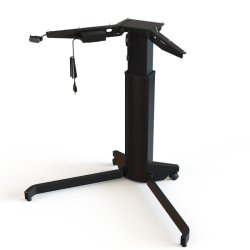 ConSet H�ve/S�nke Stel 501-19 - 117 cm - Sort