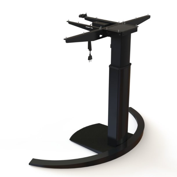 ConSet H�ve/S�nke Stel 501-19 - 120 cm - Sort