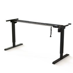 ConSet H�ve/S�nke Stel 501-20 - 132-172 cm - Sort