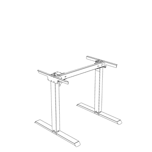 ConSet H�ve/S�nke Stel 501-20 - 072 cm - Hvid