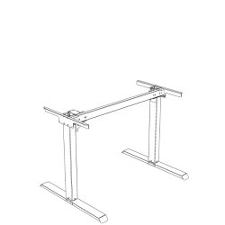 ConSet H�ve/S�nke Stel 501-20 - 092 cm - Hvid