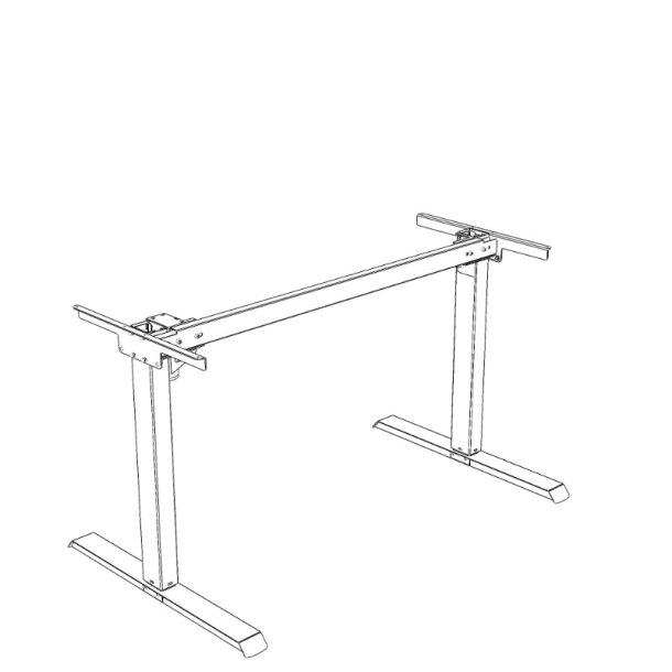 ConSet H�ve/S�nke Stel 501-20 - 112 cm - Hvid