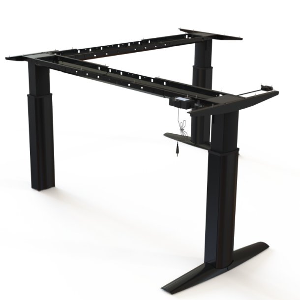 ConSet H�ve/S�nke Hj�rnestel 501-23 - 190-190 cm - Sort