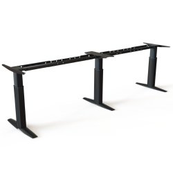 ConSet H�ve/S�nke M�debordsstel 501-23 - 400 cm - Sort