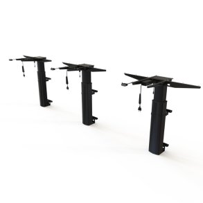 ConSet V�gh�ngt H�ve/S�nke Stel 501-23 - 3-S�jlet - Sort