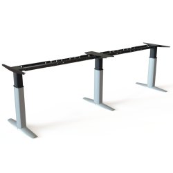 ConSet H�ve/S�nke M�debordsstel 501-23 - 400 cm - S�lv