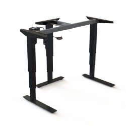 ConSet H�ve/S�nke Stel 501-37 - 112-073 cm - Sort