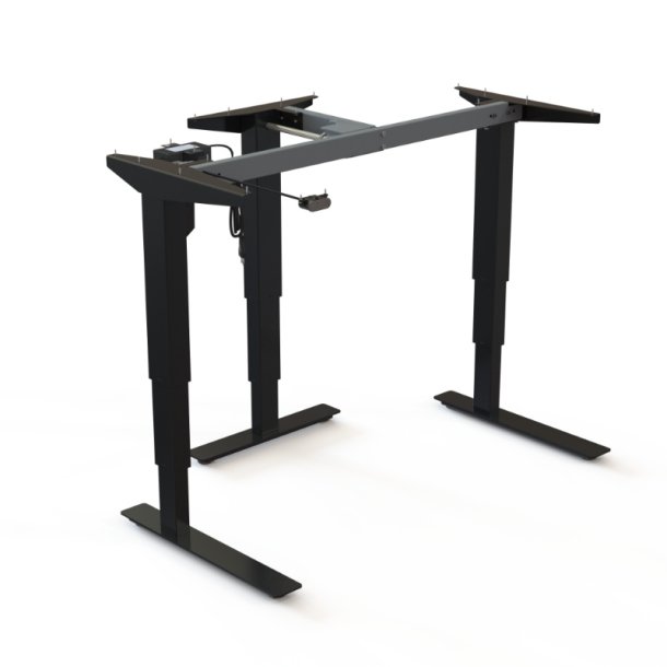 ConSet H�ve/S�nke Stel 501-37 - 112-073 cm - Sort