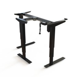 ConSet H�ve/S�nke Stel 501-37 - 112-073 cm - Sort