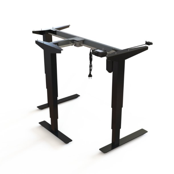 ConSet H�ve/S�nke Stel 501-37 - 112-073 cm - Sort