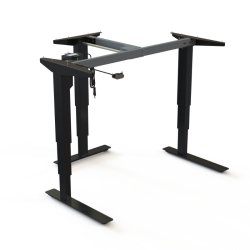 ConSet H�ve/S�nke Stel 501-37 - 112-091 cm - Sort