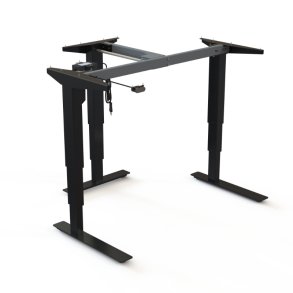 ConSet H�ve/S�nke Stel 501-37 - 112-091 cm - Sort