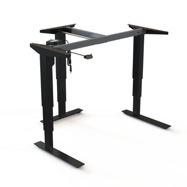 ConSet H�ve/S�nke Stel 501-37 - 112-091 cm - Sort
