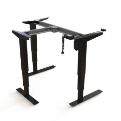 ConSet H�ve/S�nke Stel 501-37 - 112-091 cm - Sort