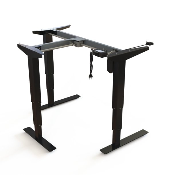 ConSet H�ve/S�nke Stel 501-37 - 112-091 cm - Sort