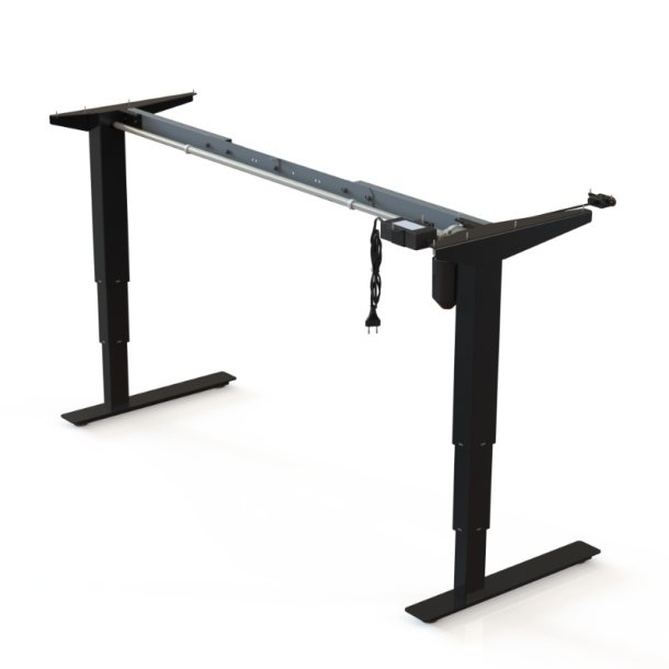 ConSet H�ve/S�nke Stel 501-37 - 112-152 cm - Sort