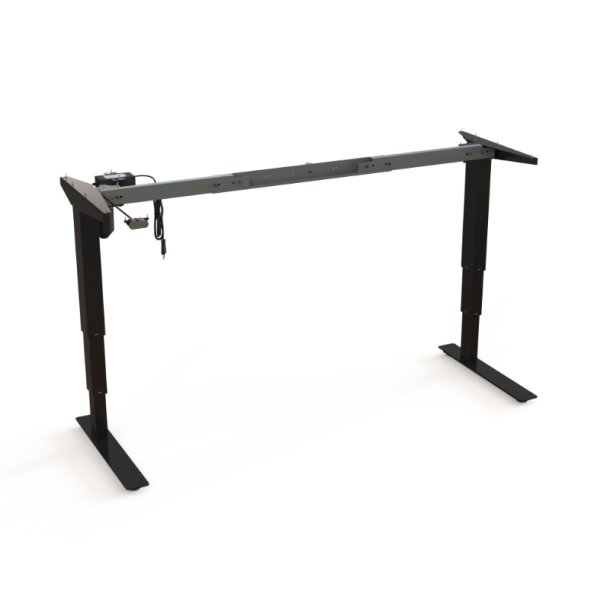ConSet H�ve/S�nke Stel 501-37 - 132-172 cm - Sort