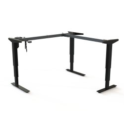 ConSet H�ve/S�nke Hj�rnestel 501-37 - 142-142 cm - Sort