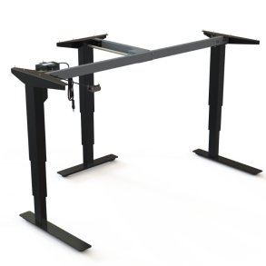 ConSet H�ve/S�nke Stel 501-37 - 152-091 cm - Sort