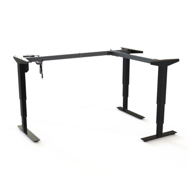 ConSet H�ve/S�nke Hj�rnestel 501-37 - 152-114 cm - Sort