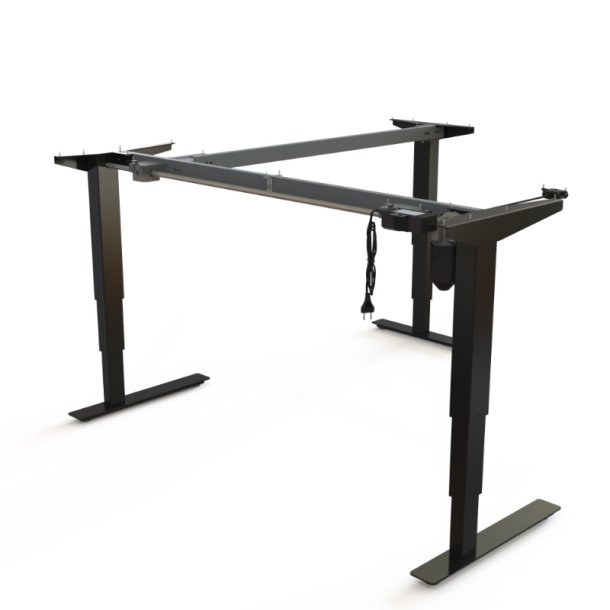 ConSet H�ve/S�nke Hj�rnestel 501-37 - 152-154 cm - Sort