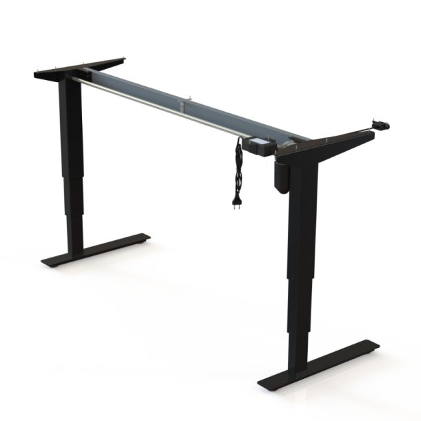 ConSet H�ve/S�nke Stel 501-37 - 152 cm - Sort