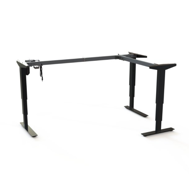 ConSet H�ve/S�nke Hj�rnestel 501-37 - 172-114 cm - Sort